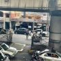 Digesett asegura vehículo no cayó de elevado de la 27 de Febrero; chocó con otro en la avenida
